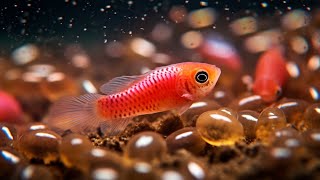 Hatching Killifish Eggs 🐟 🥚 feeding with brine shrimp 🦐 [upl. by Otsedom]