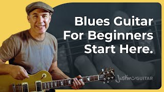 The First Scale Beginners Should Learn for BLUES GUITAR [upl. by Ylek441]