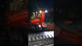 Pistenbullys at Night Shift The Ultimate Ski Resort Upgrade shorts automobile snowcat [upl. by Aibos370]