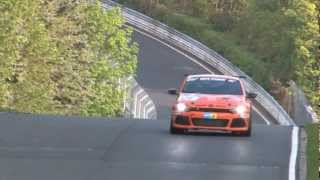 24h Nürburgring 2012  quotNordschleife am Flugplatzquot [upl. by Nonek]