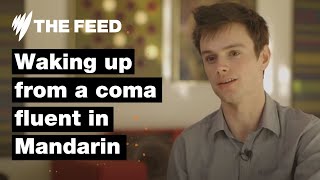 Aussie Wakes Up From Coma Speaking Mandarin  SBS The Feed [upl. by Laubin]