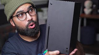 MY XBOX SERIES X UNBOXING [upl. by Stanway]