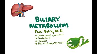 Biliary Metabolism Enterohepatic Circulation  CRASH Medical Review Series [upl. by Egarton]