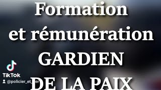 La formation et la rémunération dun gardien de la paix  Série GPX  Ep 3 [upl. by Orlan]