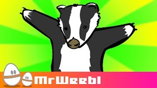 Badgers  animated music video  MrWeebl [upl. by Garbe229]