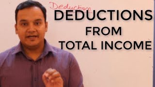 Deductions from Gross total Income [upl. by Neala]