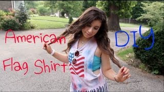 DIY American Flag Shirt [upl. by Hobey]