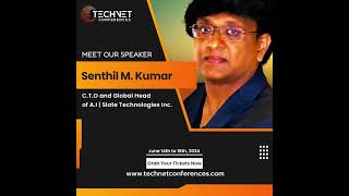 Meet Senthil M Kumar the visionary CTO and Global Head of AI at Slate Technologies Inc [upl. by Nilok]