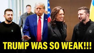 Trump Gets PUT TO SHAME by Kamala on WORLD STAGE [upl. by Mechelle]