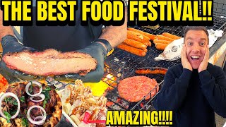 THE BEST HALAL FOOD FESTIVAL UNMISSABLE ATMOSPHERE amp EPIC STREET FOOD [upl. by Lenahc]