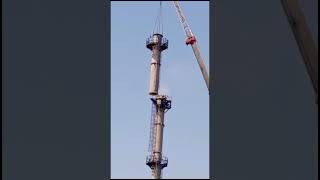 HEAVY LIFTING EQUIPMENTS LIEBHERR LTM1225  CRANE ACCIDENT  CRANE FAILS liebherr viral shorts [upl. by Waterer]