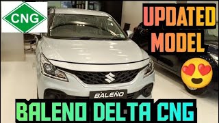 🛑 2 Major Update Baleno Delta CNG 🛑 2023 Premium Hatchback with 30 kmkg Mileage 🤑😍 [upl. by Naga]