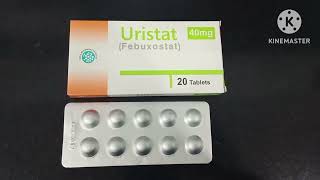 Uristat 40mg Tablet Uses in Urdu Uristat 80mg Tablet Uses Febuxostat Uristat Tablet Side Effects [upl. by Fidelity110]