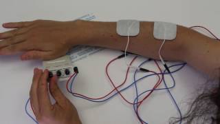 openEMSstim 2 learn electrical muscle stimulation with an off the shelf stimulator UIST 2016 SIC [upl. by Benildas]