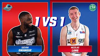 1 VS 1 Classico  Nicolas Lang vs Giovan Oniangue  LNB Officiel [upl. by Ahsehat413]