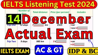 IELTS LISTENING TEST 30 NOVEMBER 2024 WITH ANSWERS  IELTS EXAM  IDP amp BC [upl. by Moule]