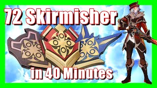 72 Fatui Skirmisher in 40 Minutes Material Farm  Genshin Impact [upl. by Anyk]