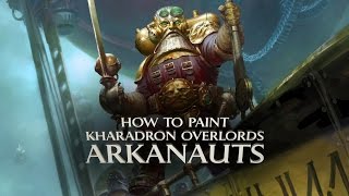 How to paint Kharadron Overlords  Arkanauts [upl. by Dijam]