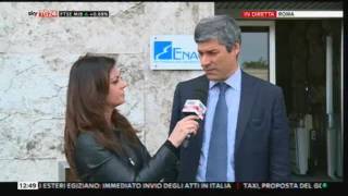 23032017  SKY TG24  h 1230  Intervista a Alessio Quaranta su esito riunione CISA del 23 marzo [upl. by Demahum]