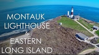 Montauk Lighthouse amp Eastern Long Island  Aerial DJI Phantom amp GoPro [upl. by Palestine238]