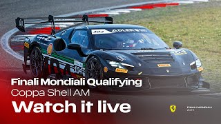 Ferrari Challenge Finali Mondiali  Imola Qualifying  Coppa Shell AM [upl. by Pieter]