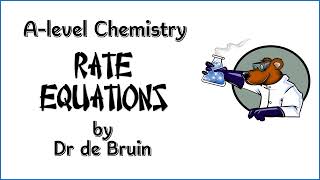 319 AQA Rate Equations Summary Video [upl. by Roydd]