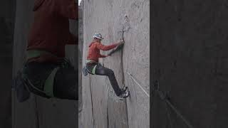 How to climb pitch 7 of the dawnwall redpoint rockclimbing elcapitan [upl. by Cherida]