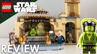 LEGO Star Wars 2012 Jabbas Palace 9516 Review [upl. by Nehte552]