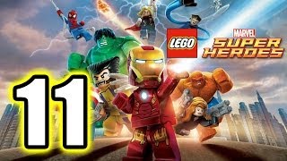 LEGO Marvel Super Heroes 100 Walkthrough Part 12  Rapturous Rise Mystique Boss Fight [upl. by Oballa]