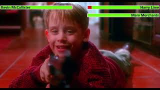 Home Alone 1990 Battle Plan with healthbars Christmas Day Special [upl. by Enohs640]