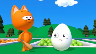 Eggs Colouring  Kote Kitty Games for Babies [upl. by Guise]