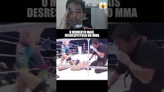 O MOMENTO MAIS DESRESPEITOSO DO MMA [upl. by Aical656]