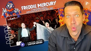 THIS MAN HAD RIZZ Freddie Mercury amp Montserrat Caballé  Barcelona Live Reaction MMM Series [upl. by Spiers]