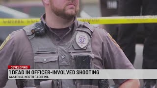 1 dead officer injured in NC shooting [upl. by Bray]