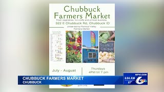 Chubbuck Farmers Market Kicks Off Tonight [upl. by Annail]