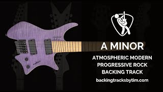 Atmospheric Modern Progressive Rock Backing Track in A Minor  105 BPM [upl. by Aivartal]