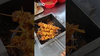 Chicken Shashlik Recipe । Lifestyle food review shortsfeed shorts chickenshashliksticks [upl. by Cutlor590]