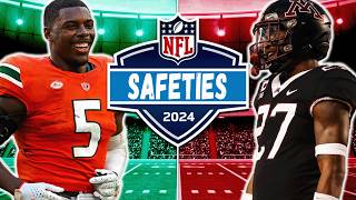 Top Safeties in the 2024 NFL Draft  Safety Rankings [upl. by Misaq]