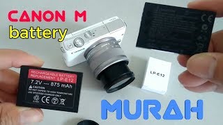 Baterry Canon Mirrorless Murah [upl. by Gustavus439]