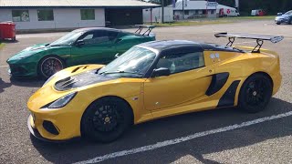 Lotus Exige Cup 430 VS Lotus Evora GT430 [upl. by Tidwell]