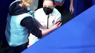 kamila valieva was so sad and almost fainted 2022 Winter Olympic after final result [upl. by Suravat84]