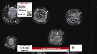 2023 US Mint Silver Eagle Proof Set  Limited Edition [upl. by Reiser]