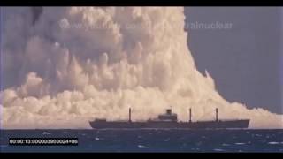 Operation Hardtack Umbrella underwater nuclear explosion 1958 [upl. by Yellas]