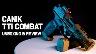 Canik TTI Combat Unboxing amp Review the Hottest New Firearm on the Market [upl. by Nafets]