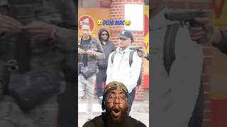 Being Rude To Strangers In The Hood Part 4 Goes Super Wrong reaction greenscreen troll hood [upl. by Akeirahs]