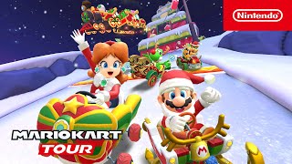 Mario Kart Tour  Holiday Tour Trailer [upl. by Koziarz944]