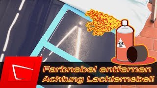 Lack Sprühnebel Farbnebel entfernen  Koch Chemie Eulex Reinigungsknete Isopropanol im Test [upl. by Parhe841]