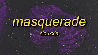 siouxxie  masquerade lyrics [upl. by Marlowe449]