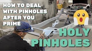 How to Deal with Pinholes after Priming  Quick and Easy Fix [upl. by Ylliw730]