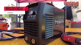 Inversora 200amp MMA TIG Hitech RS200 DV TRAILER [upl. by Ahsikam]